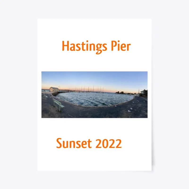 Hastings Pier Sunset 2022