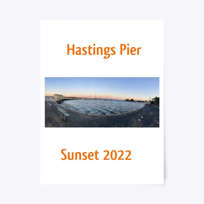 Hastings Pier Sunset 2022